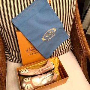 Tod's Juniors ballet flats
